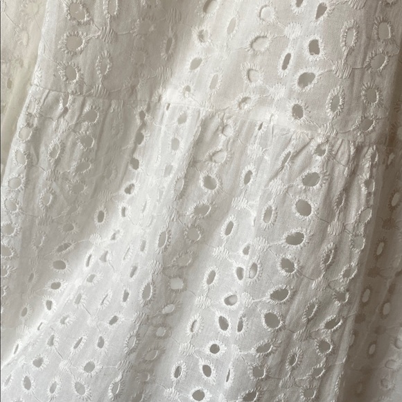 White Eyelet Dress - Picture 6 of 7